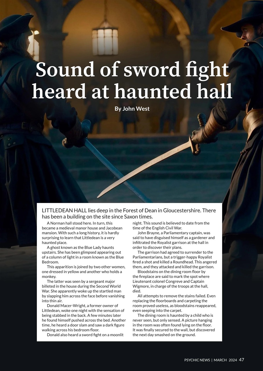 Psychic News Preview Pages