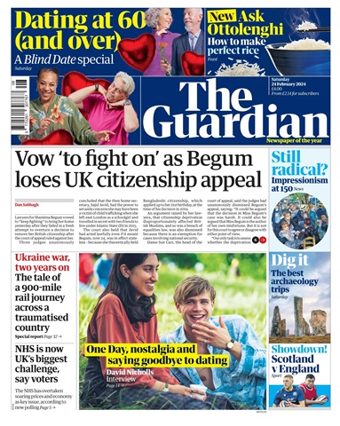 The Guardian Newspaper issue Saturday, February 24, 2024