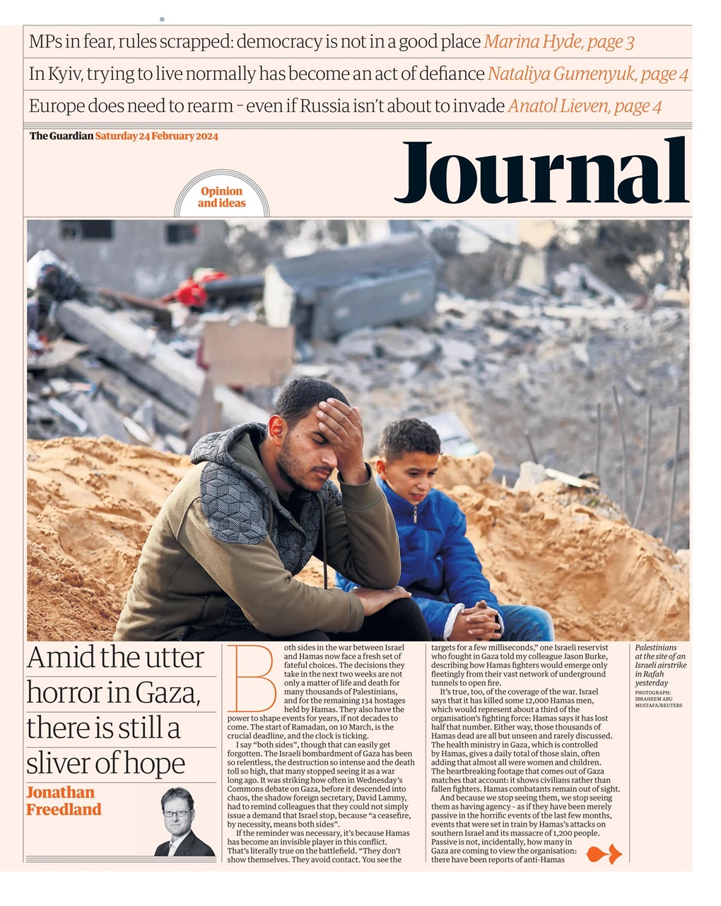 The Guardian Newspaper Preview Pages