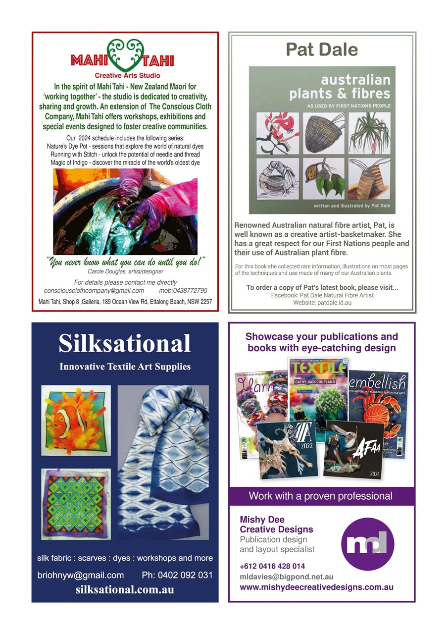 Textile Fibre Forum Preview Pages