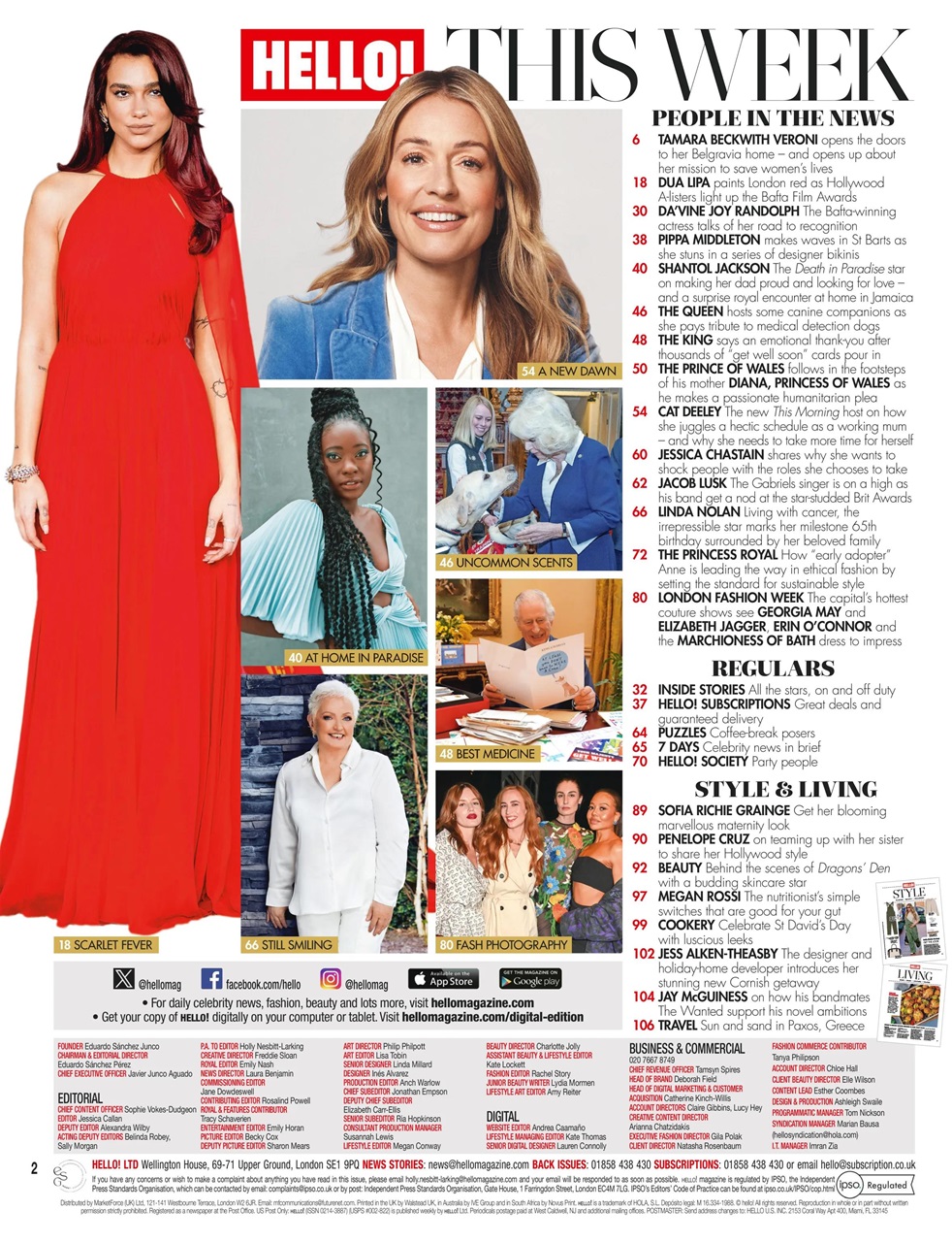 Hello! Magazine Preview Pages