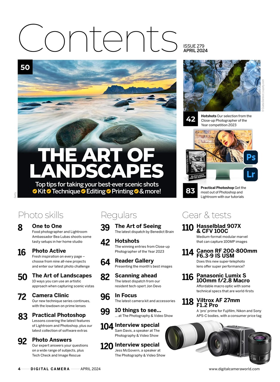 Digital Camera Magazine Preview Pages