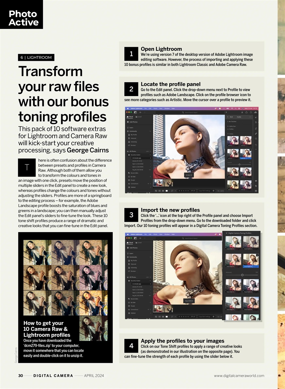 Digital Camera Magazine Preview Pages