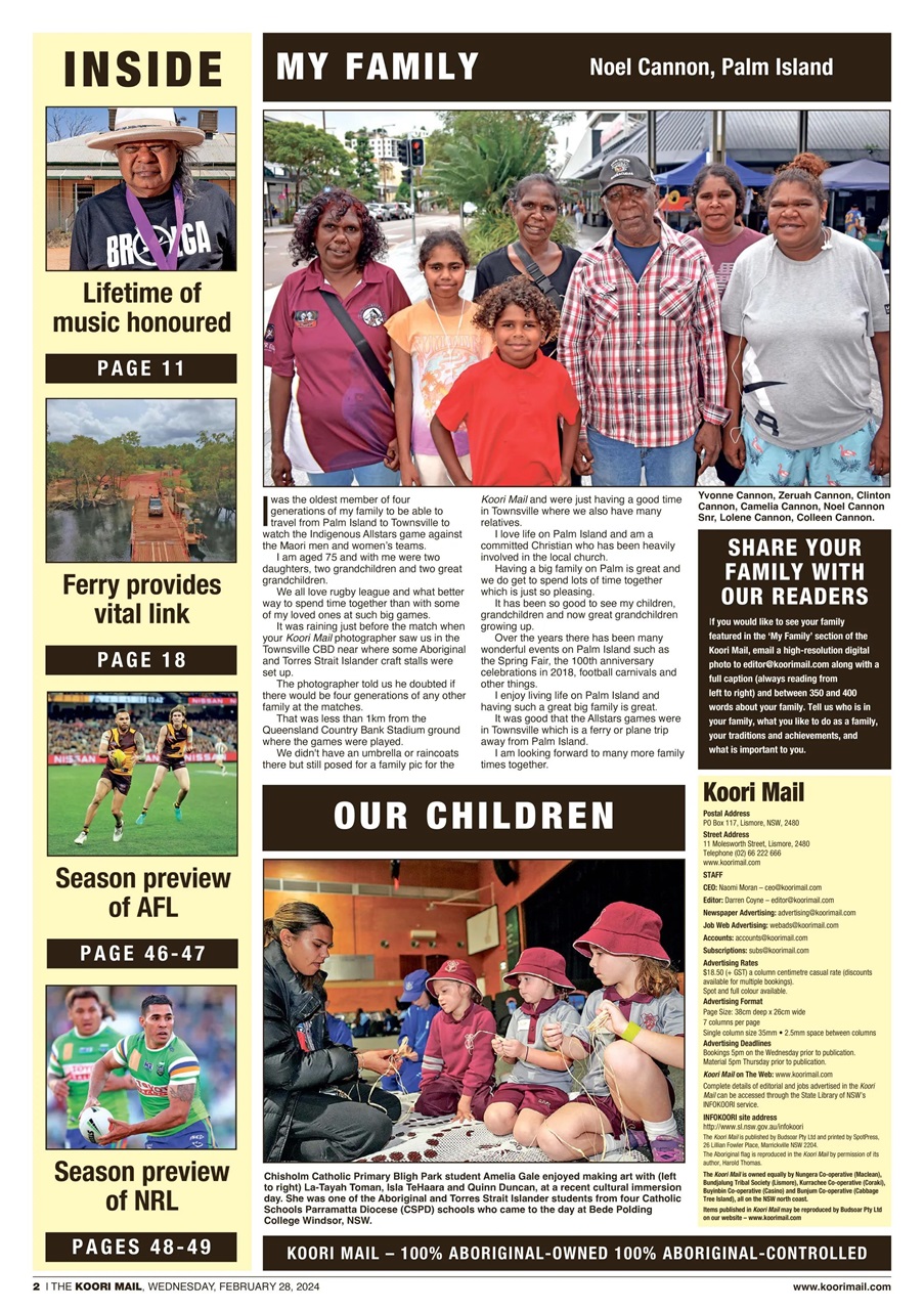 Koori Mail Preview Pages