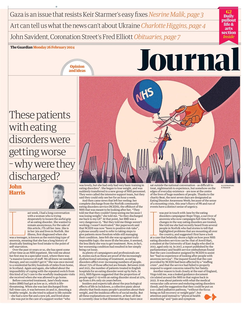 The Guardian Newspaper Preview Pages