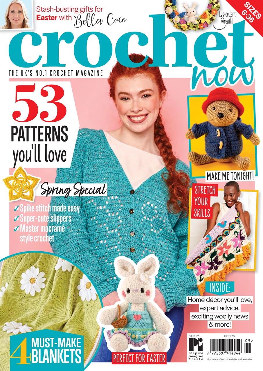 Crochet Now Magazine Preview Pages