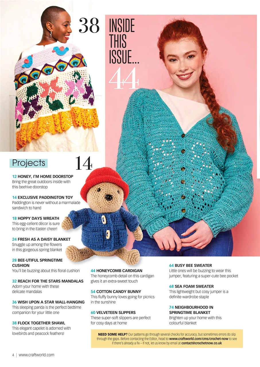 Crochet Now Magazine Preview Pages