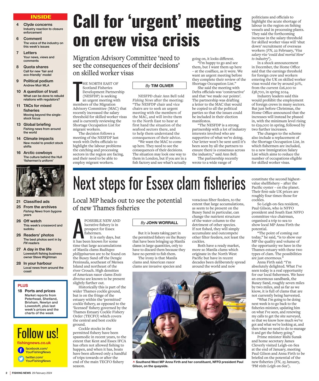 Fishing News Preview Pages