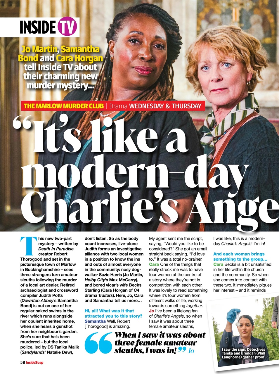 Inside Soap Preview Pages
