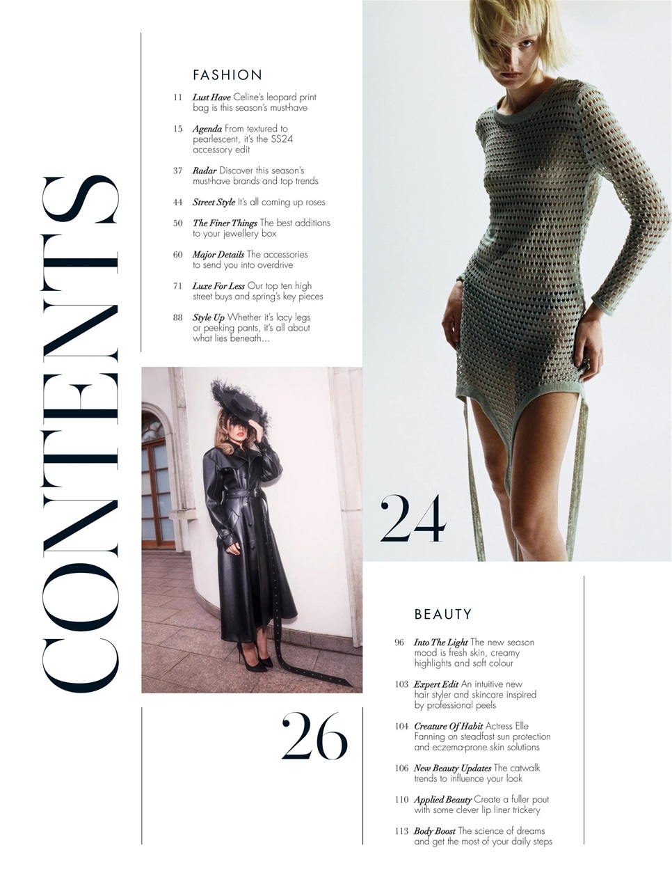 Hello! Fashion Monthly Preview Pages