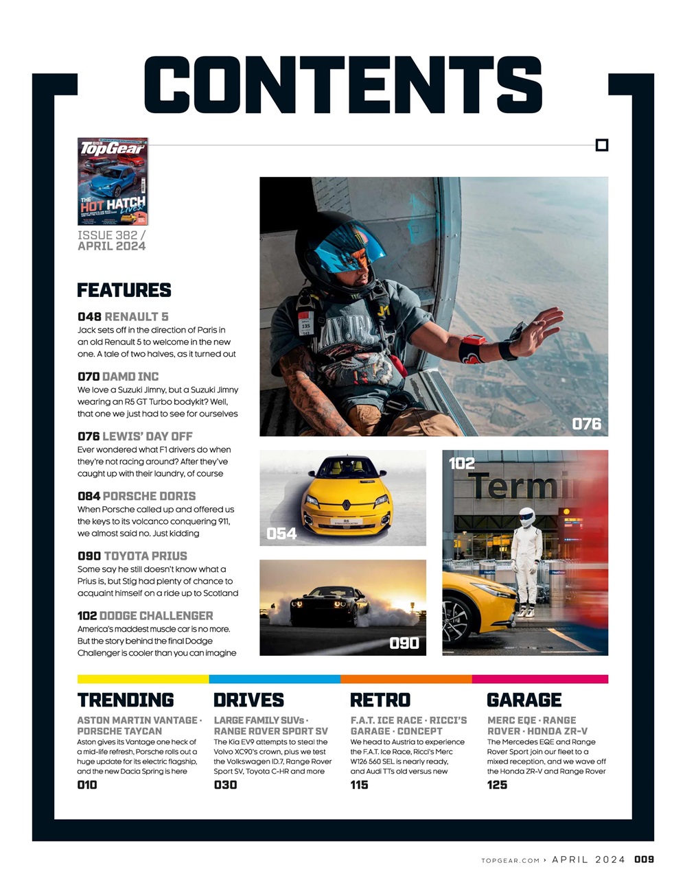 BBC Top Gear Magazine Preview Pages