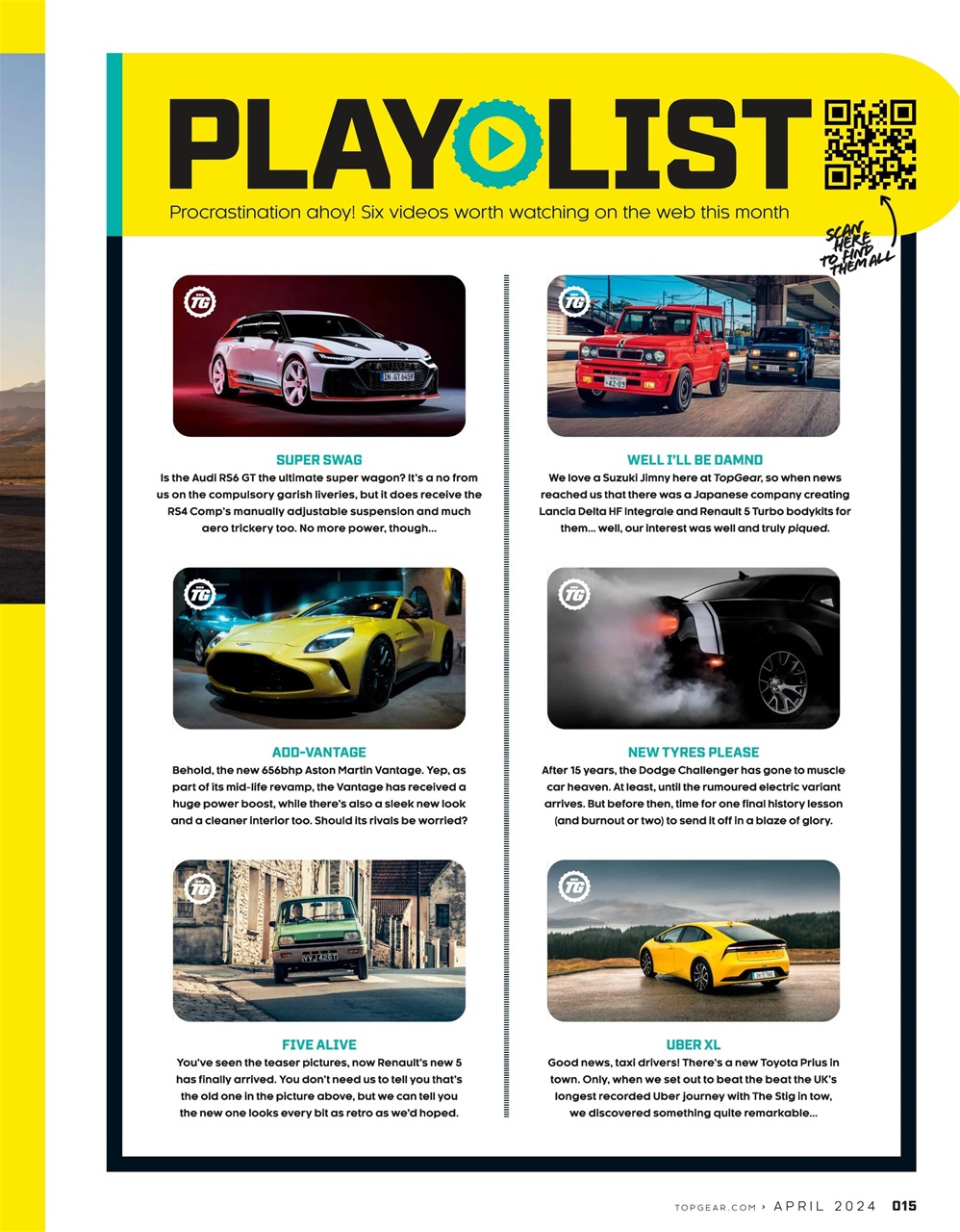 BBC Top Gear Magazine Preview Pages