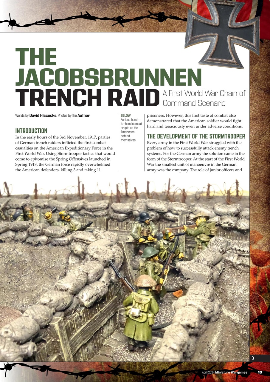 Miniature Wargames Preview Pages