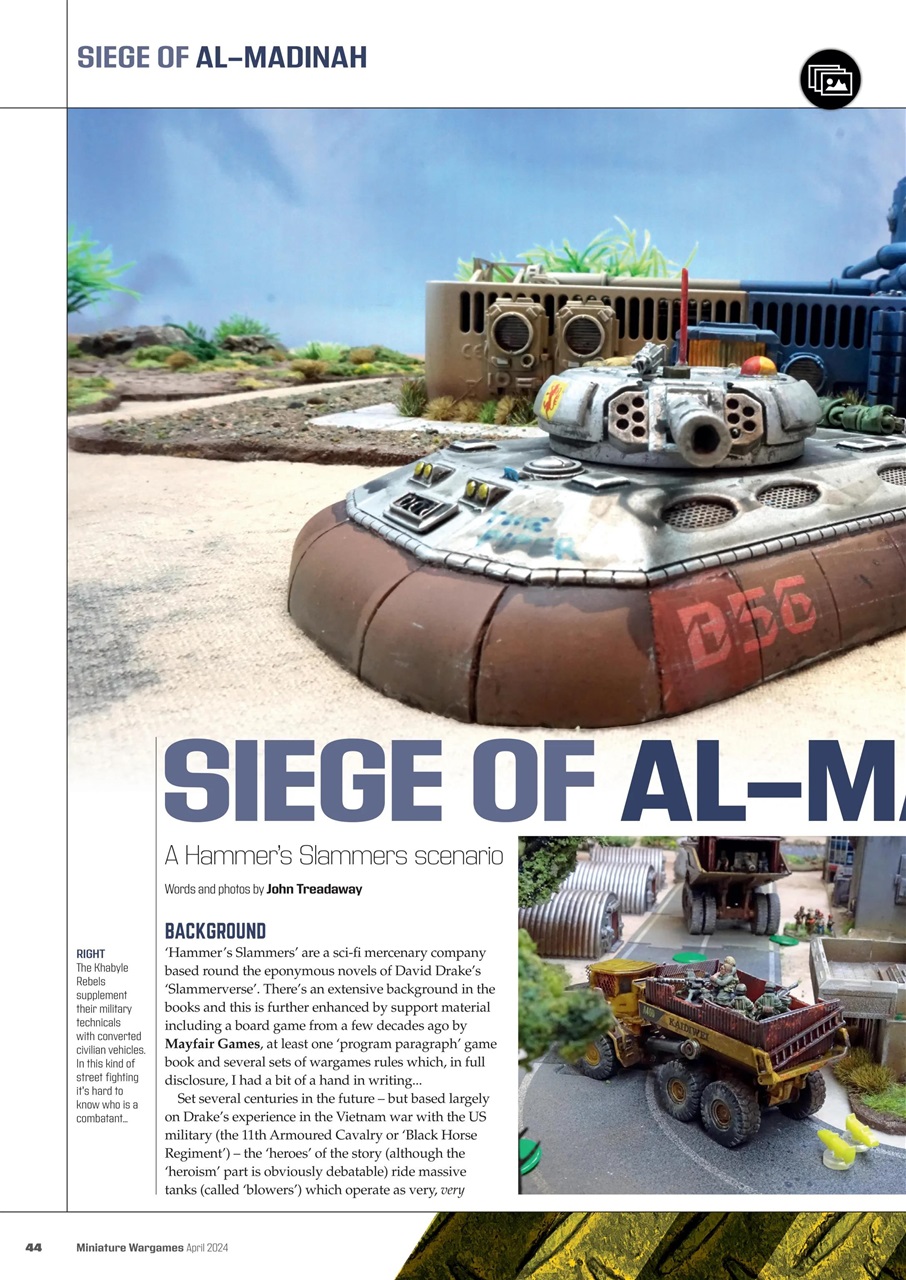 Miniature Wargames Preview Pages