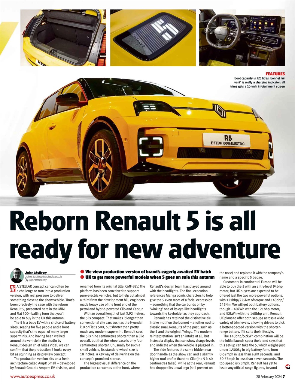 Auto Express Preview Pages