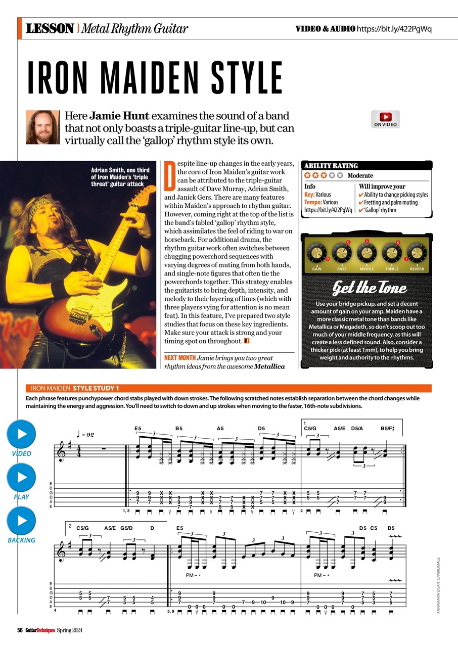 Guitar Techniques Preview Pages