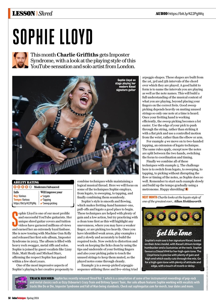 Guitar Techniques Preview Pages