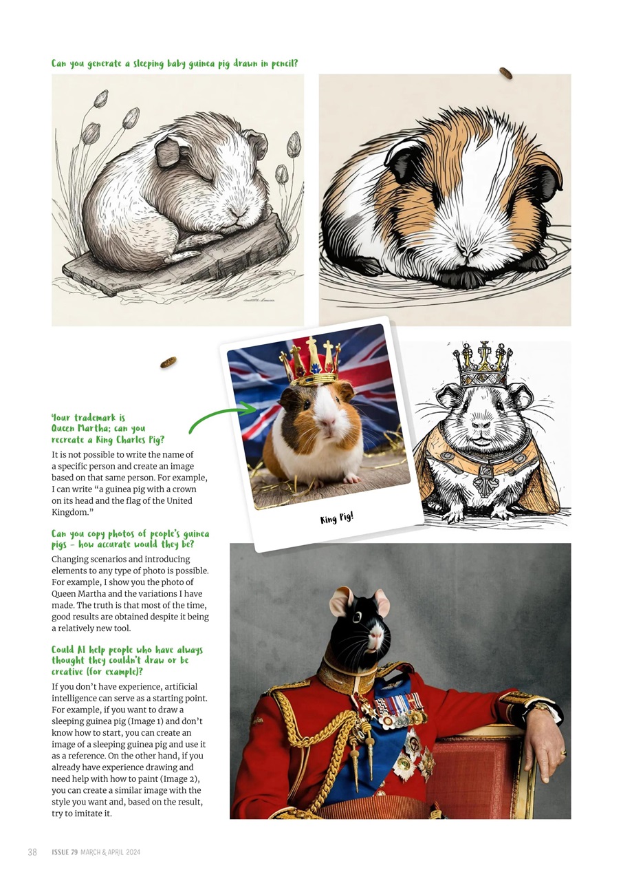 Guinea Pig Magazine Preview Pages