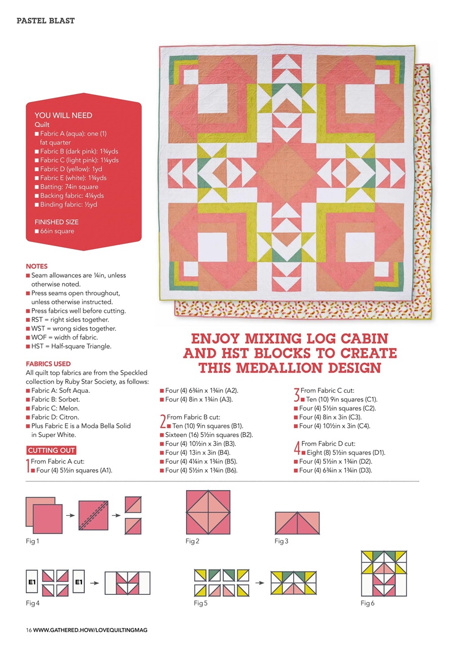 Love Patchwork & Quilting Preview Pages