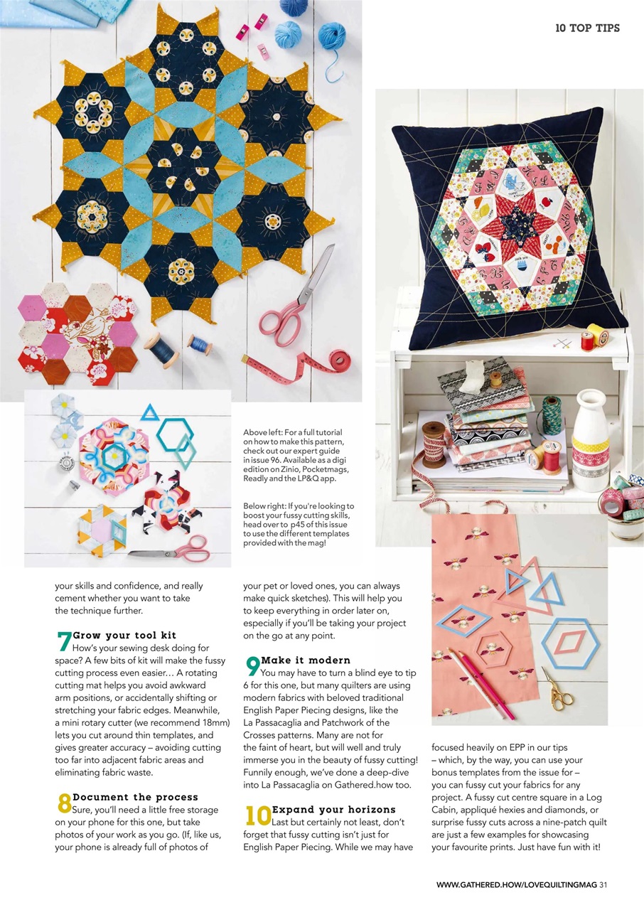 Love Patchwork & Quilting Preview Pages