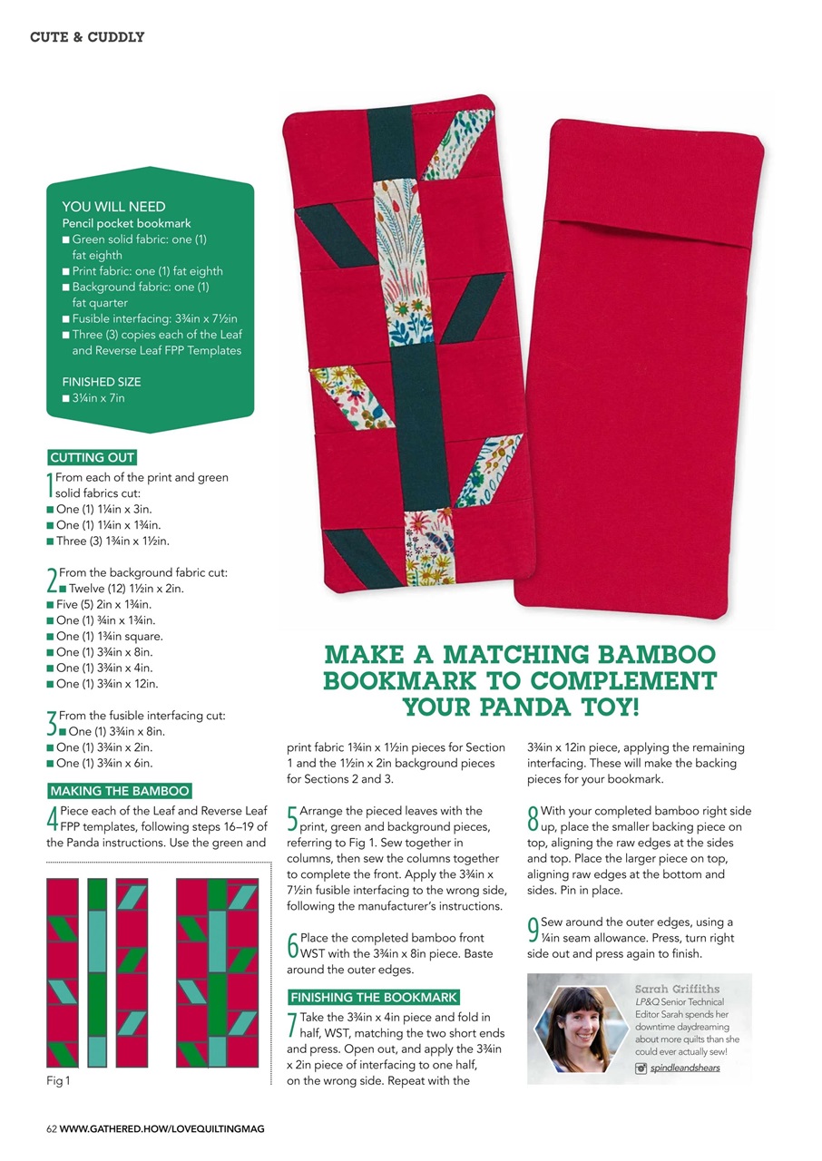 Love Patchwork & Quilting Preview Pages