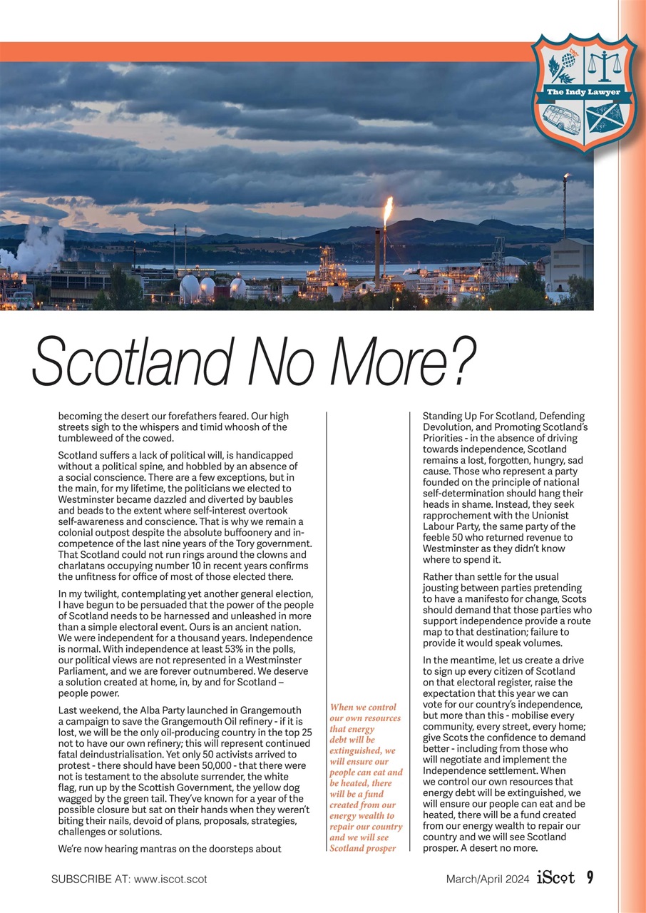 iScot Magazine Preview Pages