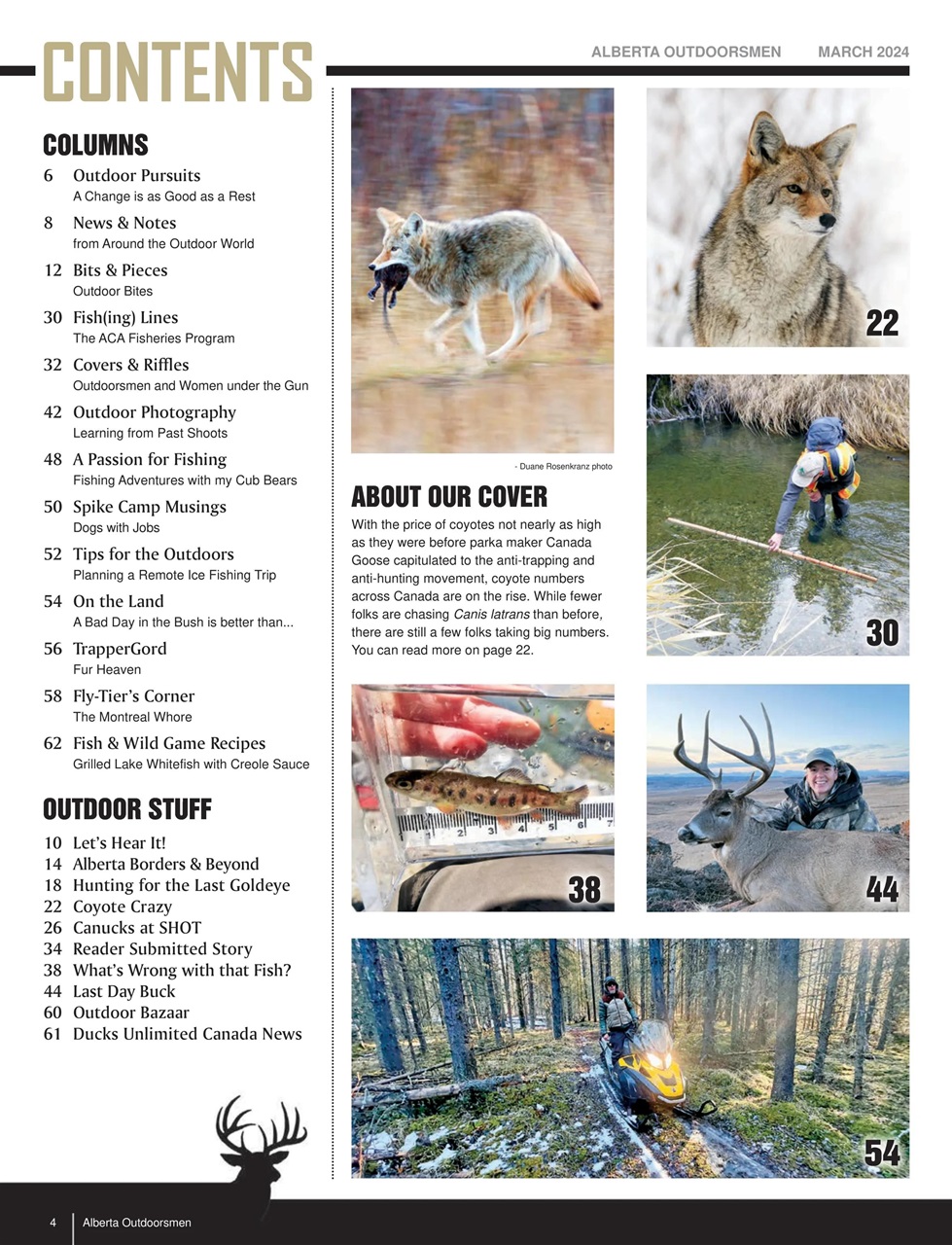 Alberta Outdoors Preview Pages