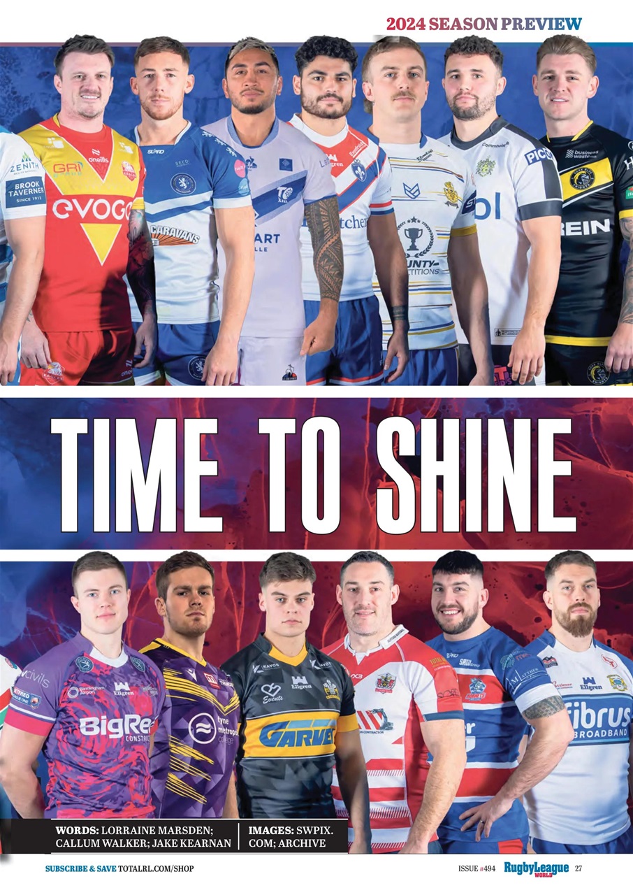 Rugby League World Preview Pages
