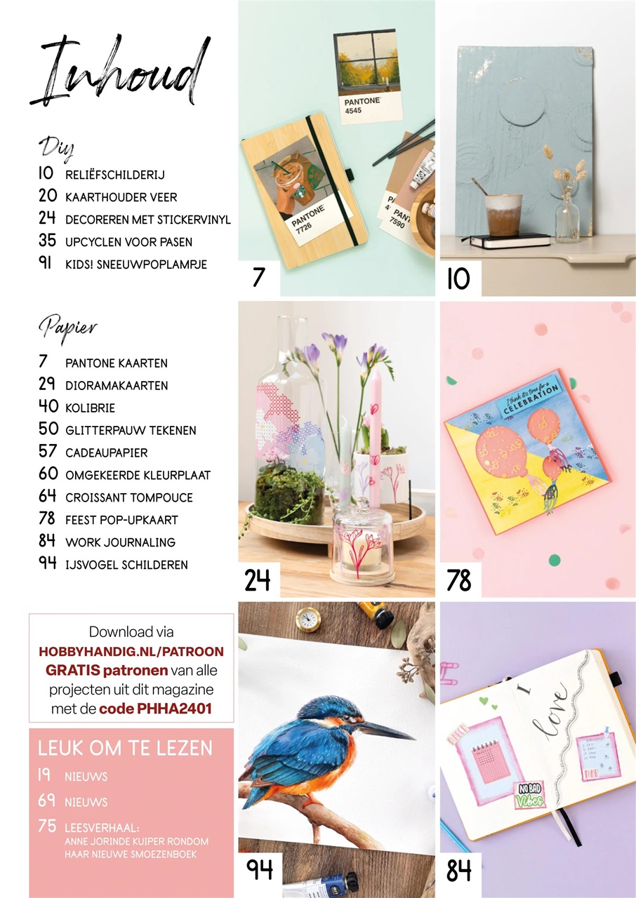 HobbyHandig Preview Pages