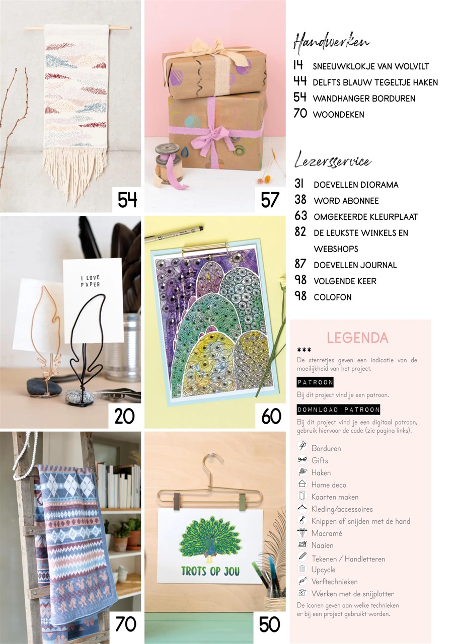 HobbyHandig Preview Pages