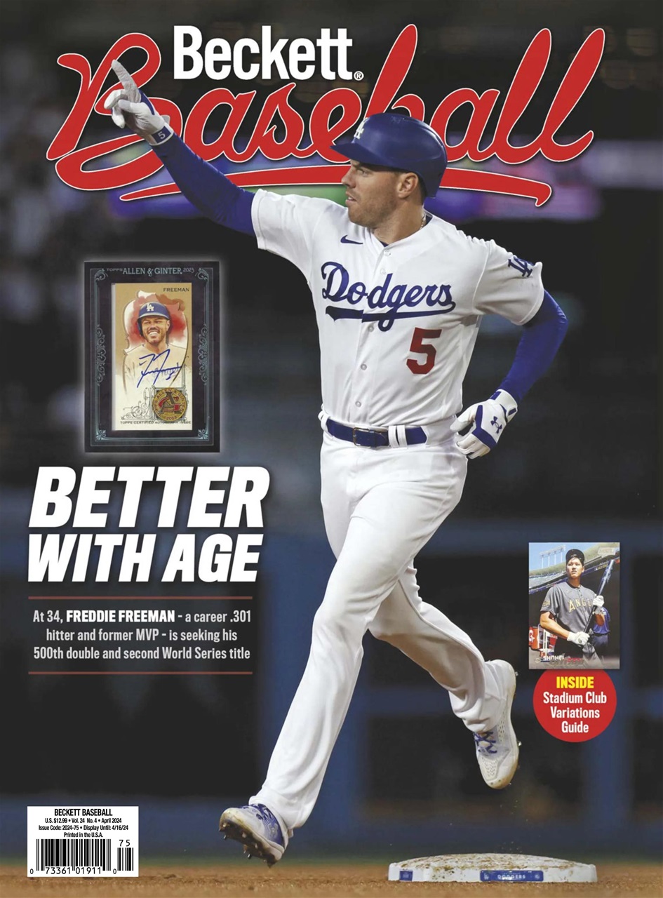 Beckett Baseball Magazine Preview Pages
