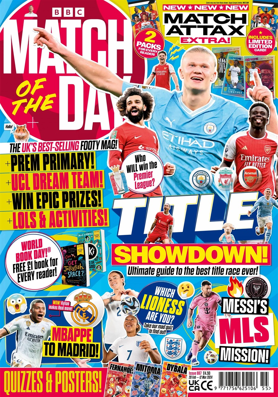 Match of the Day Preview Pages