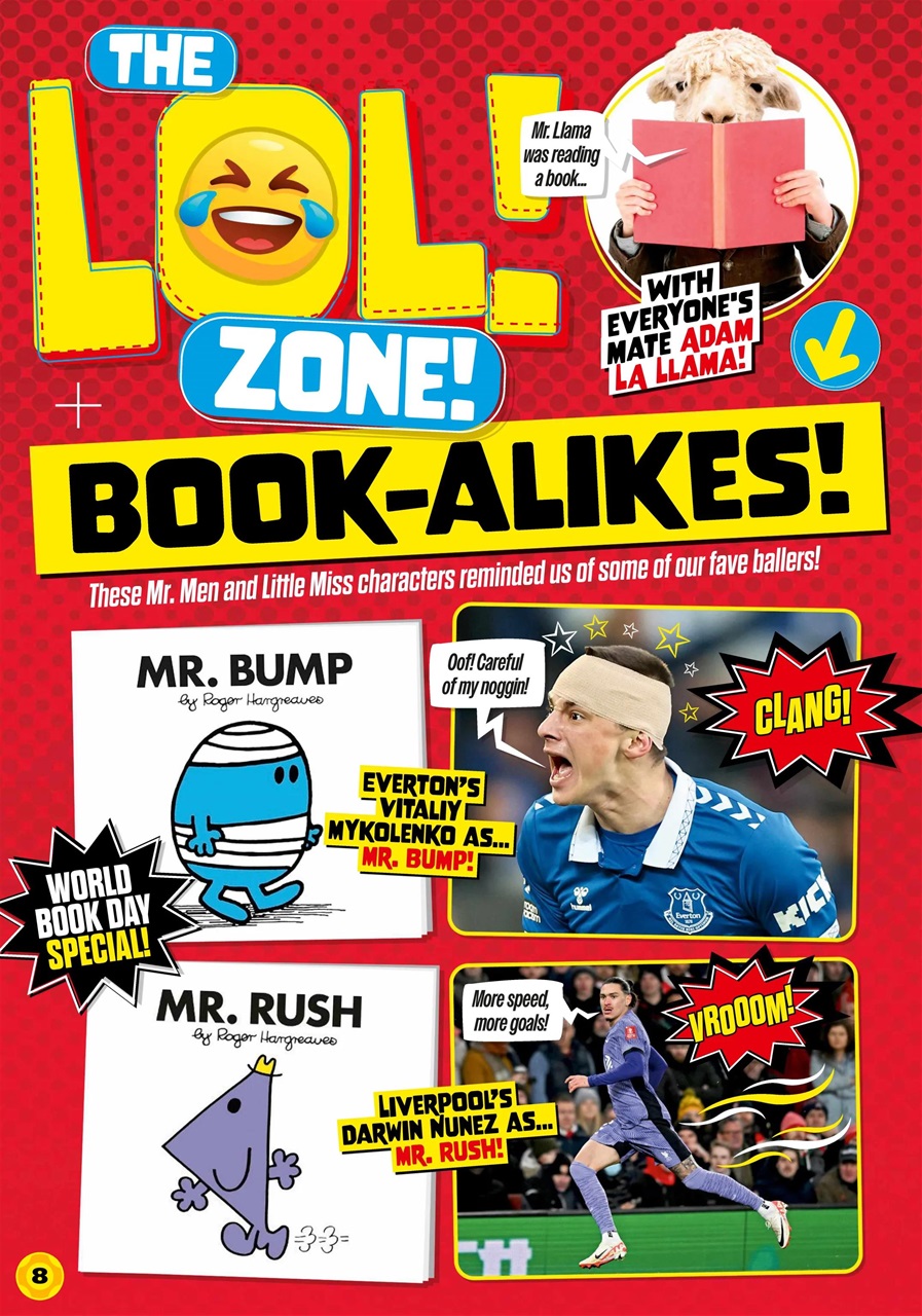 Match of the Day Preview Pages