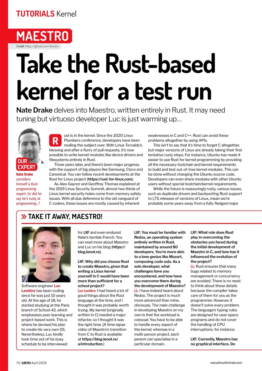 Linux Format Preview Pages