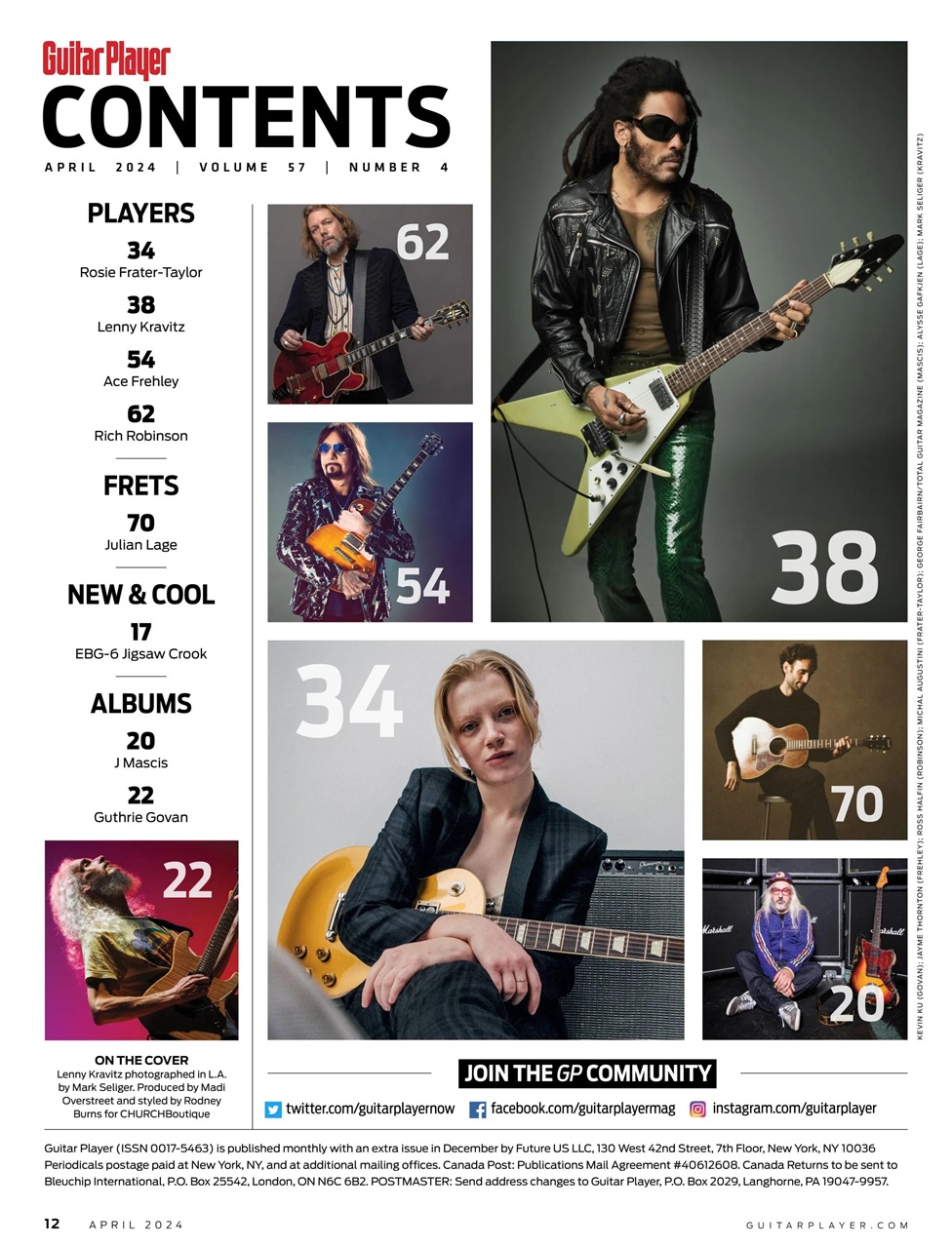 Guitar Player Preview Pages