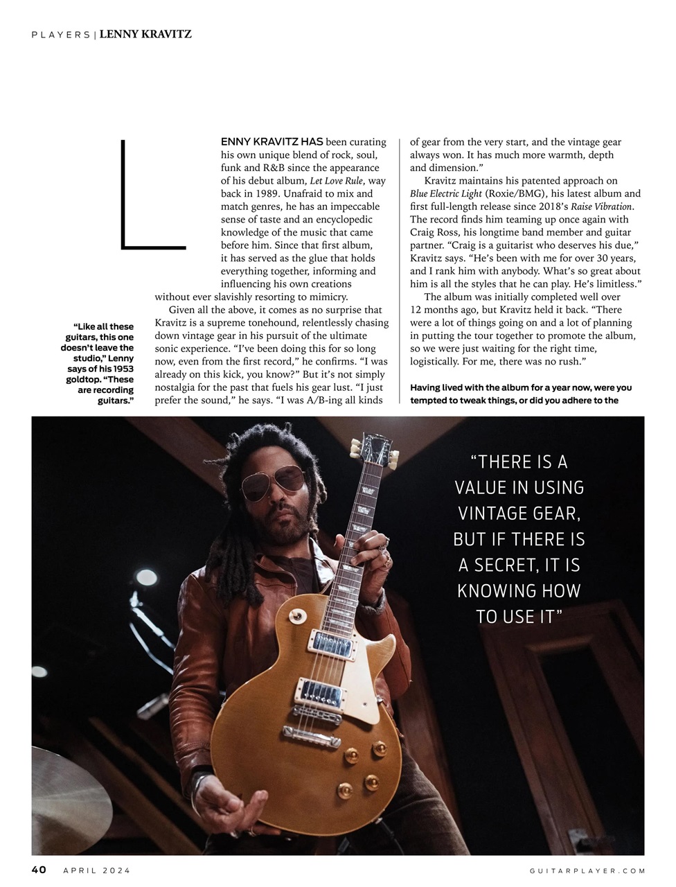 Guitar Player Preview Pages