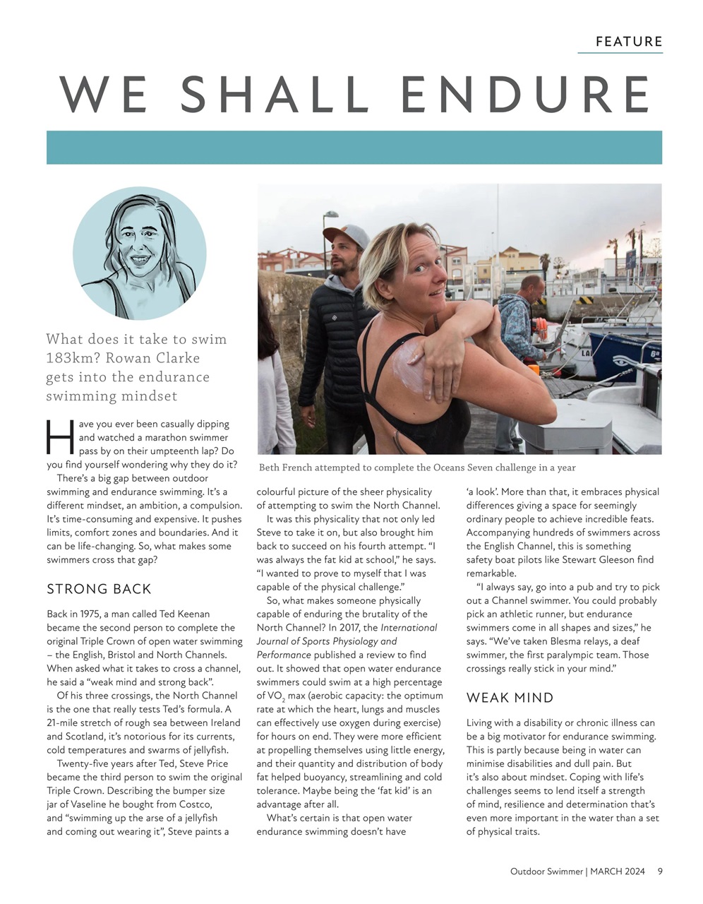 Outdoor Swimmer Preview Pages