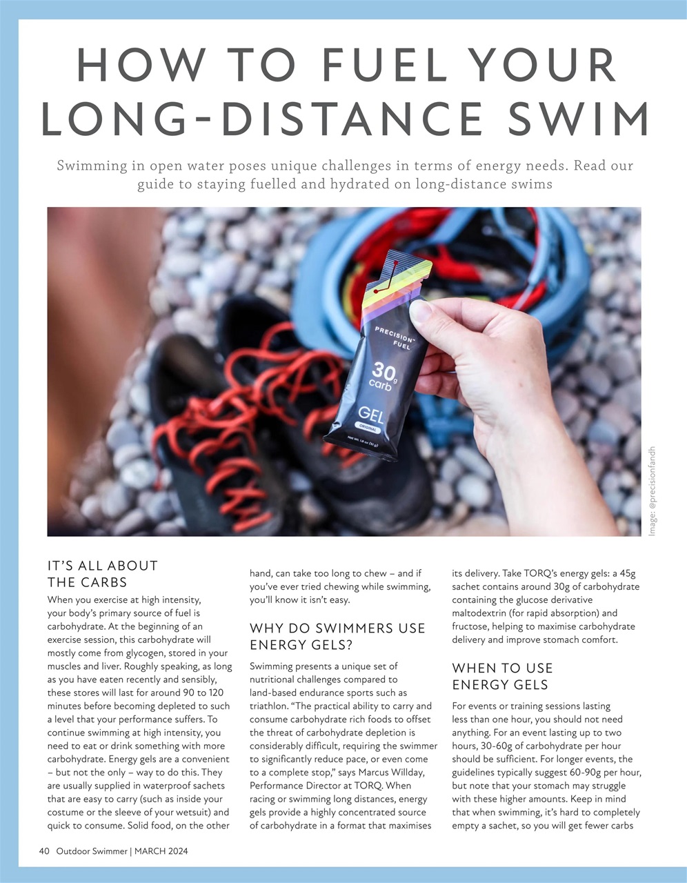 Outdoor Swimmer Preview Pages