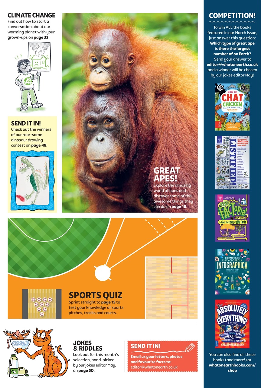 What on Earth! Magazine Preview Pages