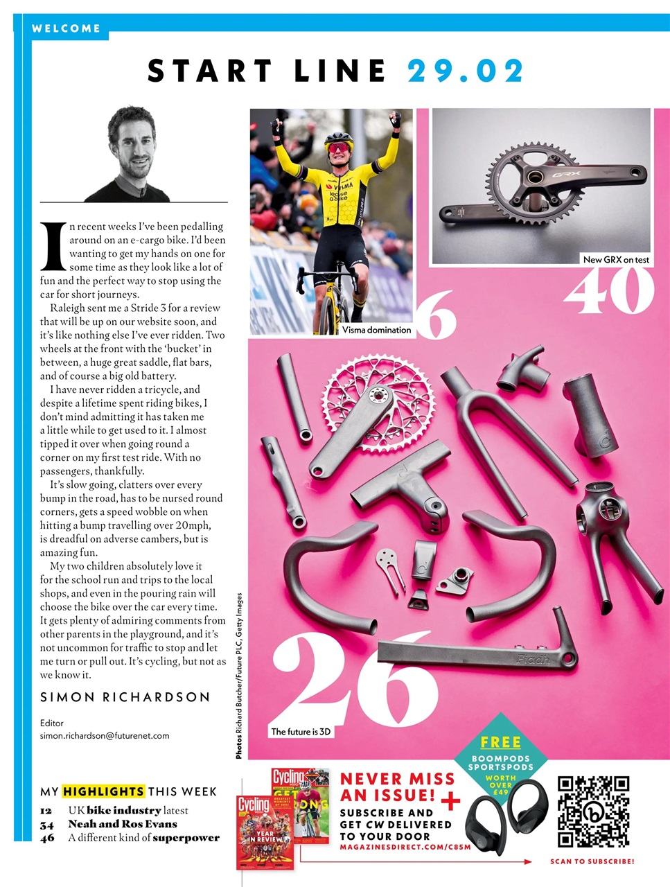 Cycling Weekly Preview Pages