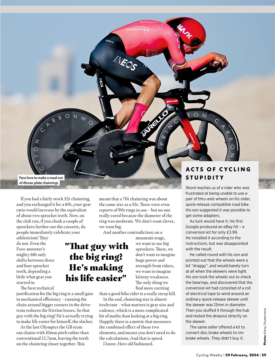 Cycling Weekly Preview Pages