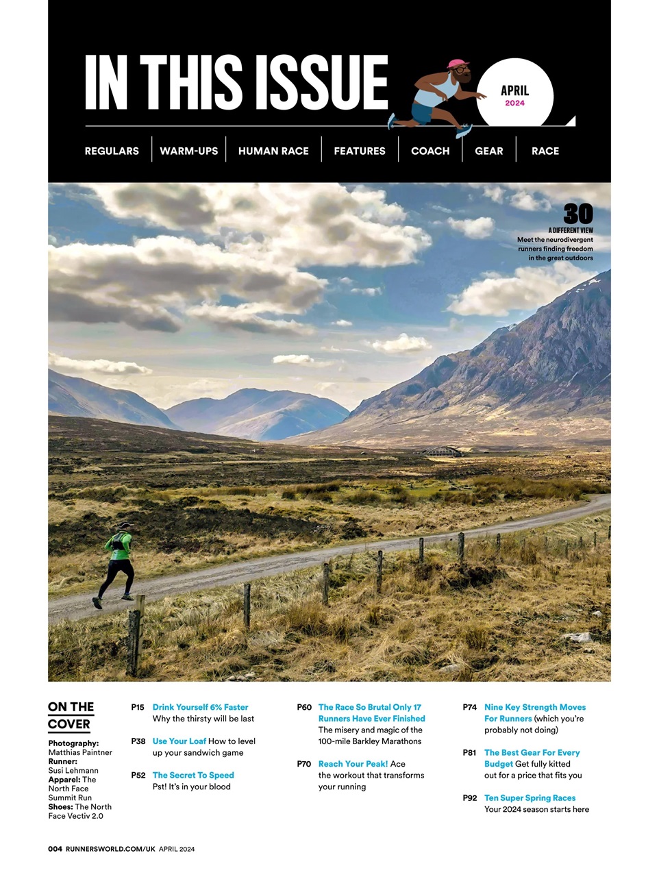 Runner's World Preview Pages