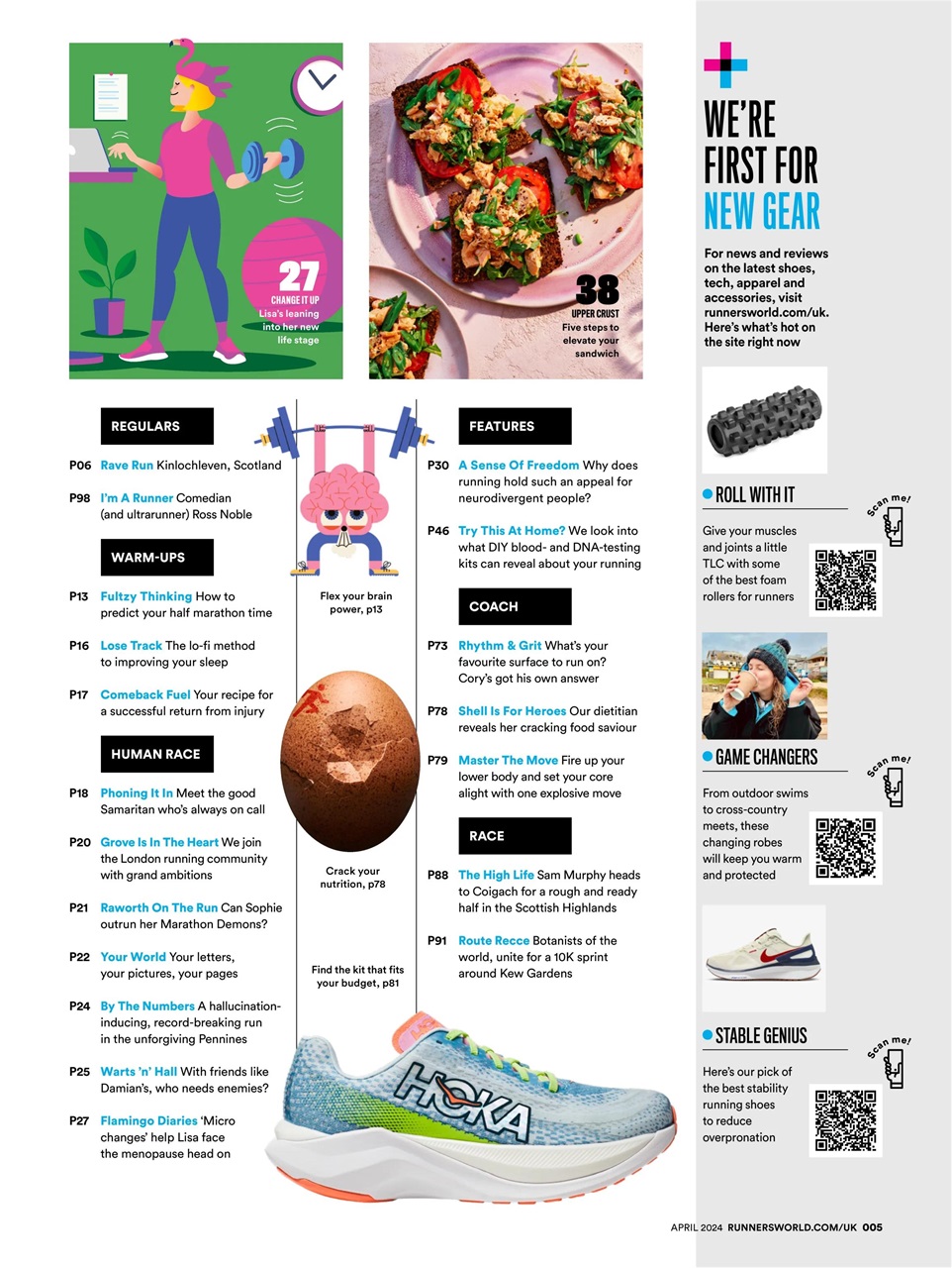 Runner's World Preview Pages