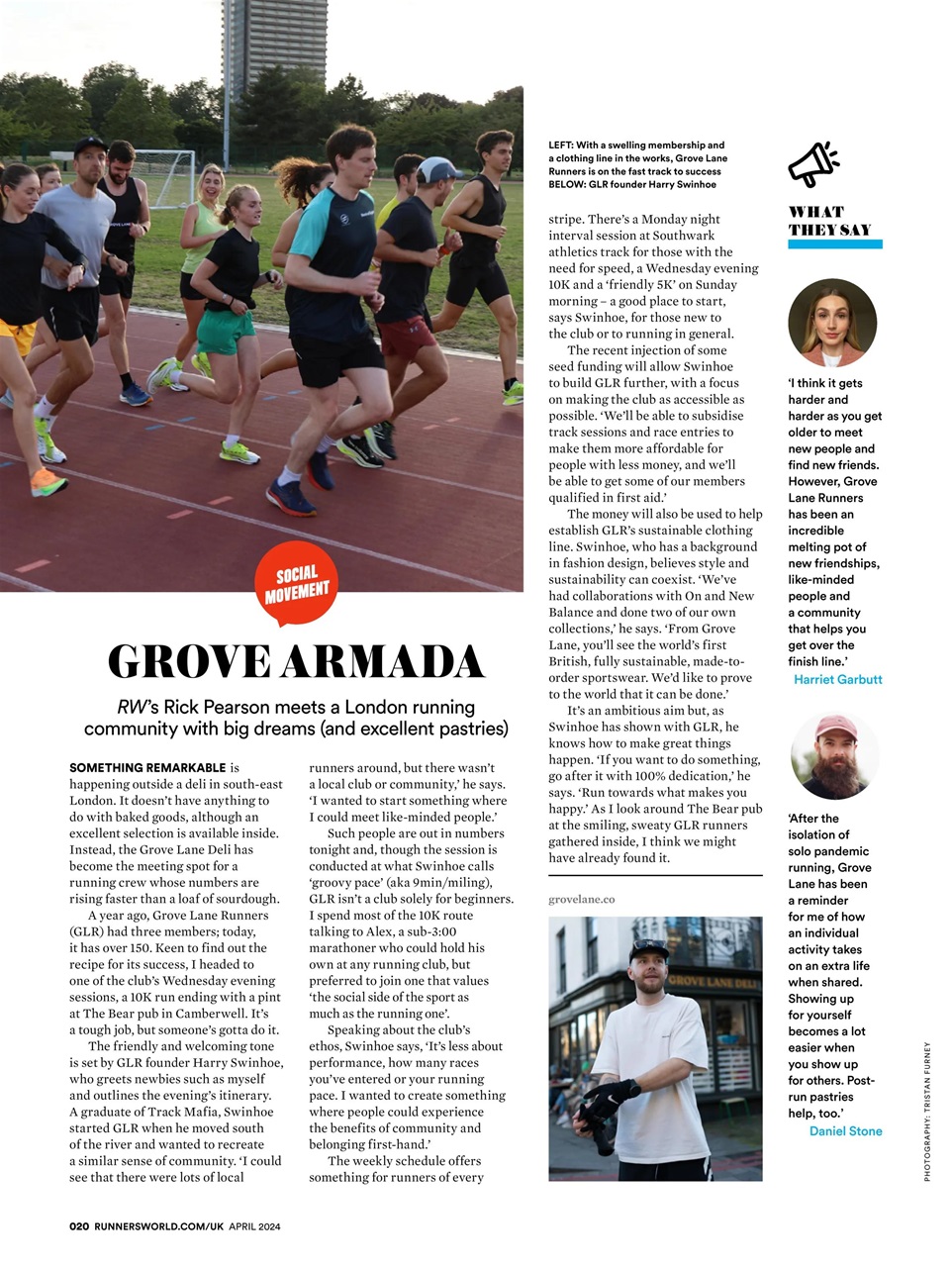Runner's World Preview Pages