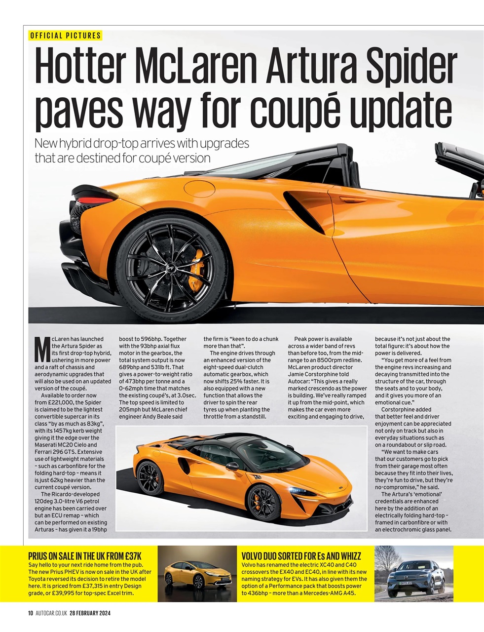 Autocar Preview Pages