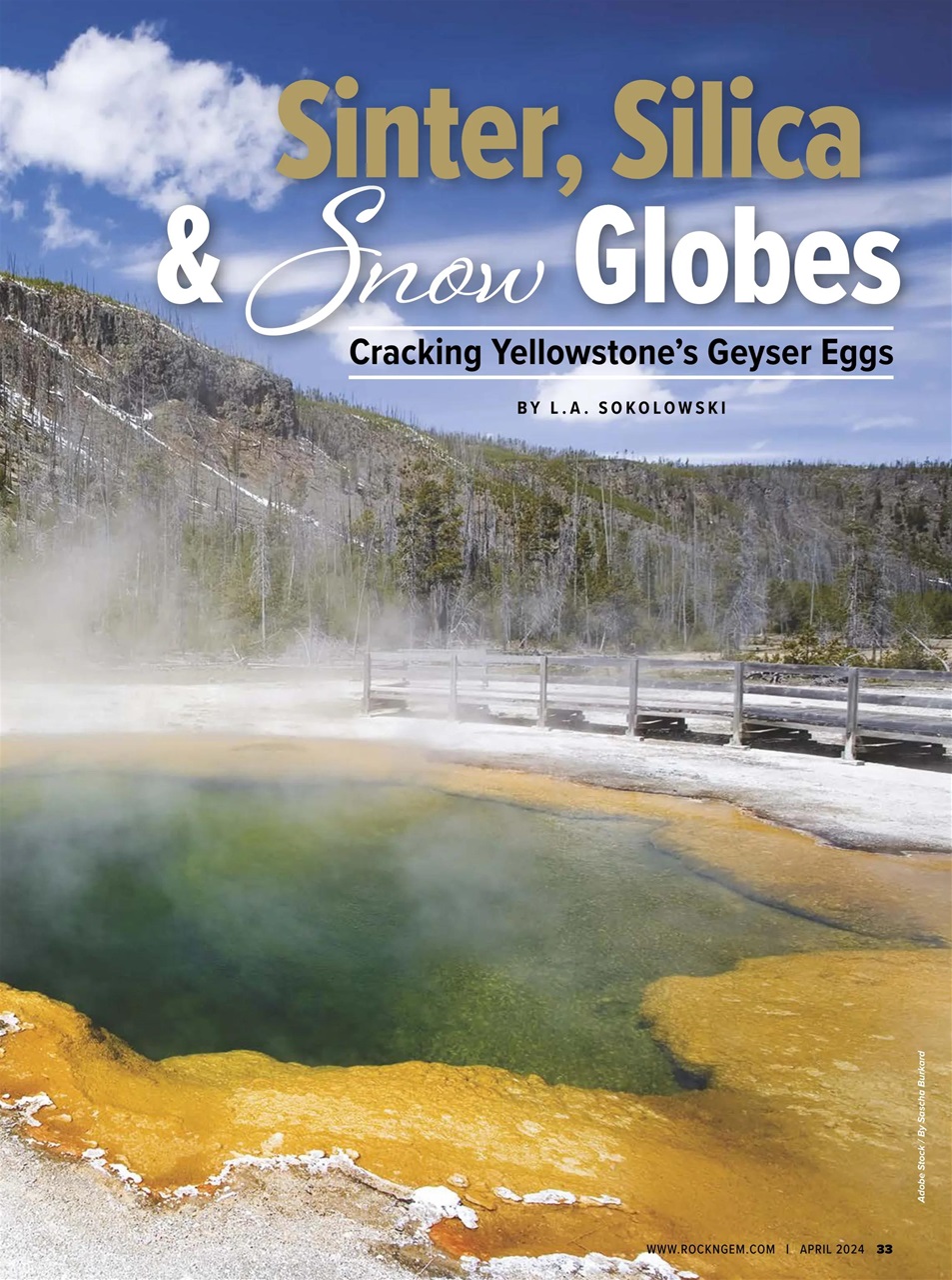 Rock&Gem Magazine Preview Pages