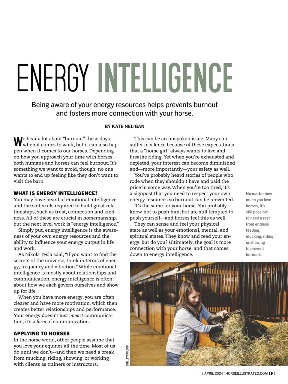 Horse Illustrated Magazine Preview Pages