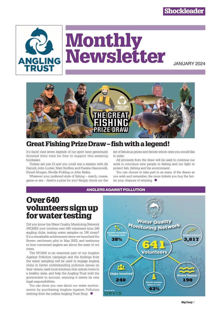 Big Carp Magazine Preview Pages