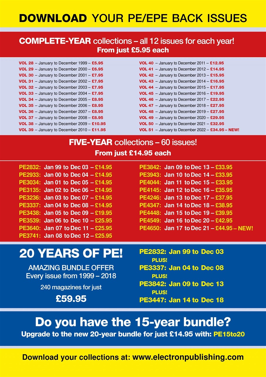 Practical Electronics Preview Pages