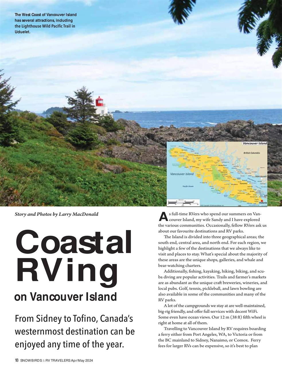 Snowbirds & RV Travelers Preview Pages